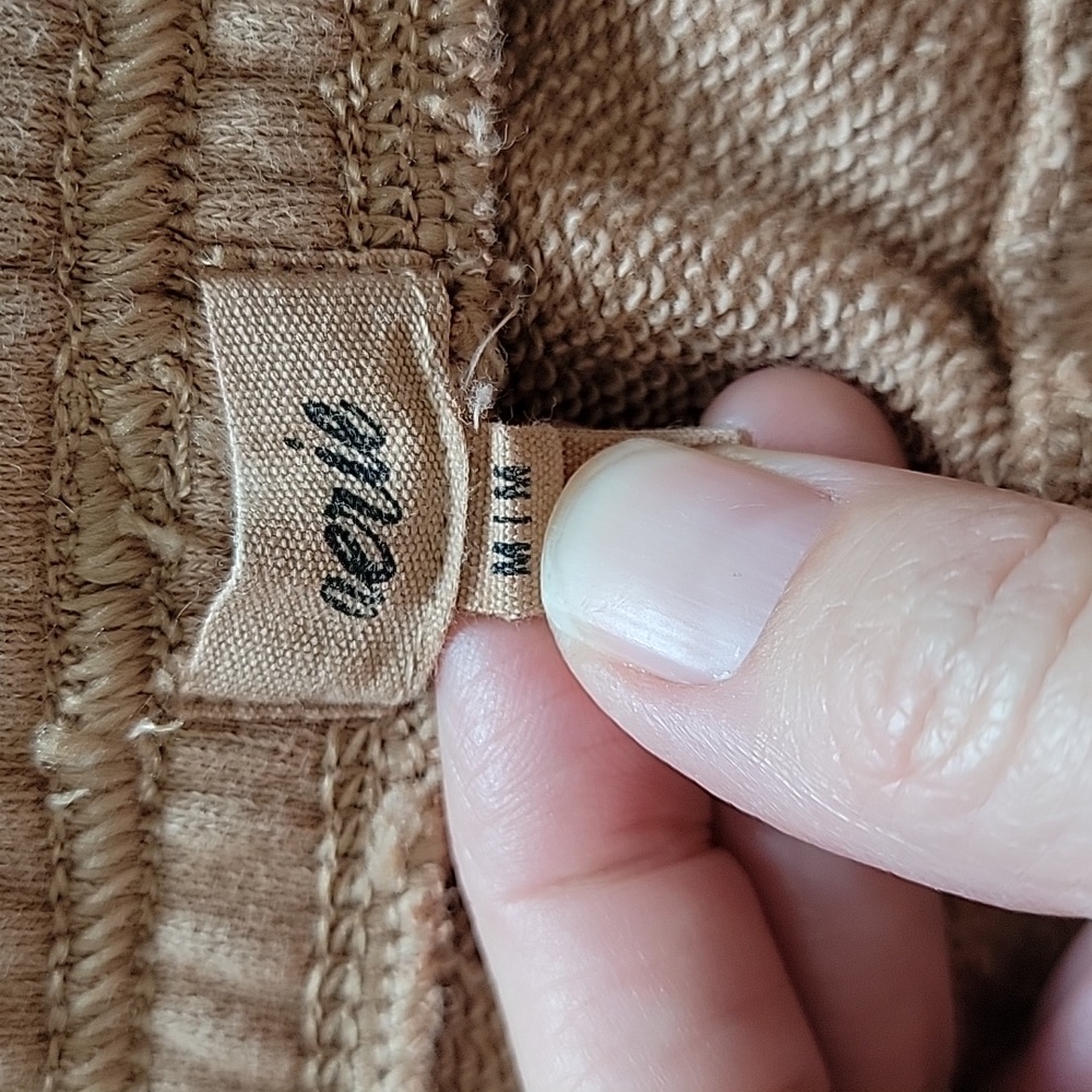 Aerie Joggers Sweatpants Brown Athletic Lounge Gym Sleep Comfy Soft Size Medium - Picture 4 of 5